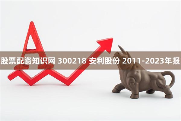 股票配资知识网 300218 安利股份 2011-2023年报